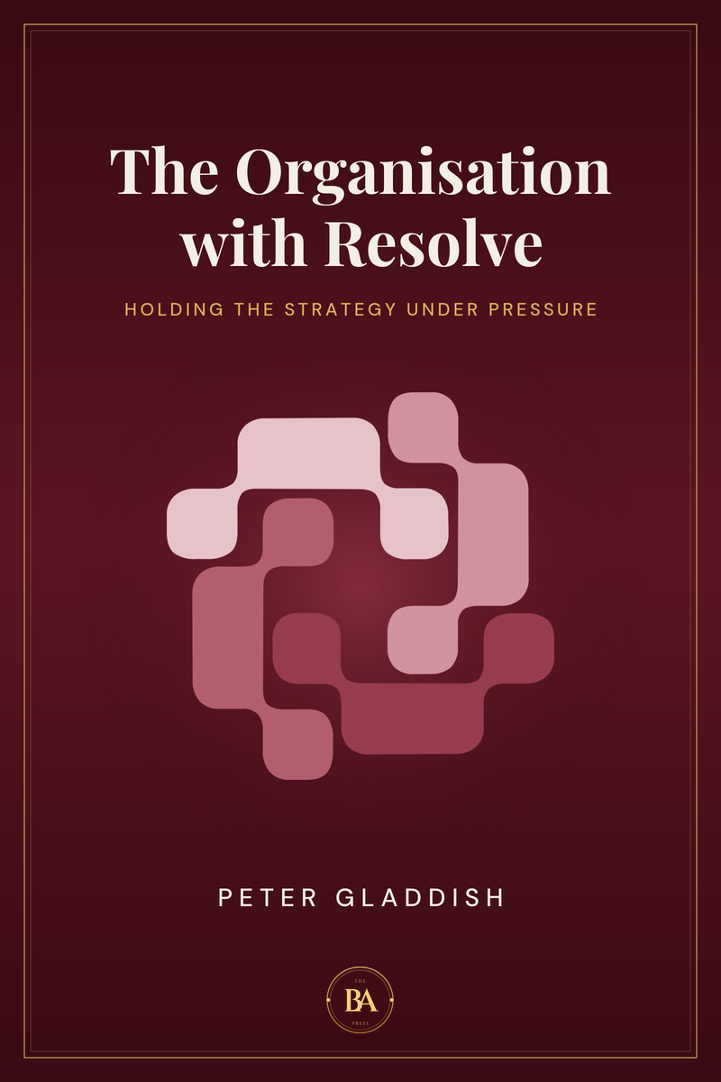 The Organisation with Resolve — book cover