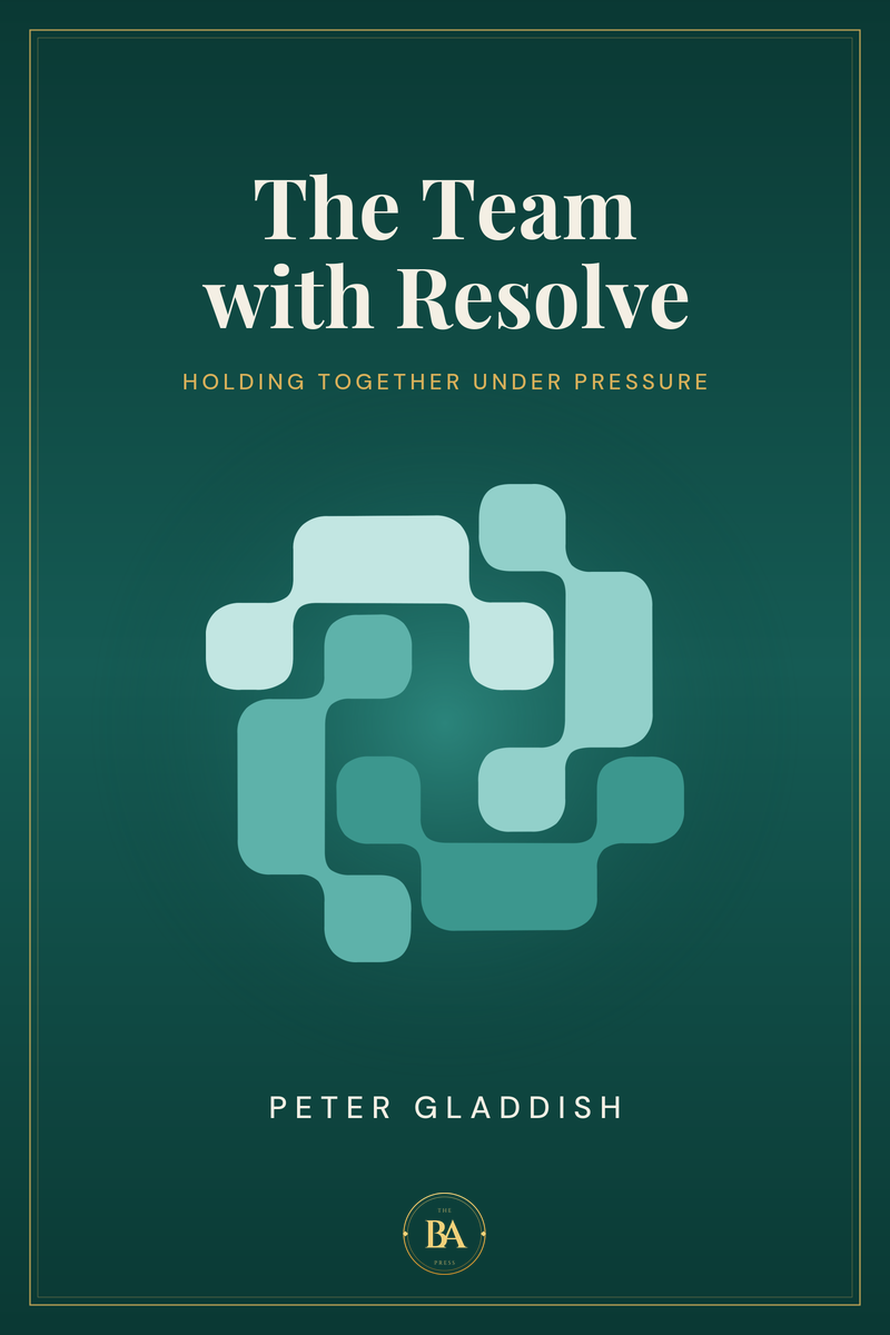 The Team with Resolve — book cover